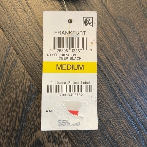 Bar III Black and White Asymmetrical Top Medium - Picture 4 of 5